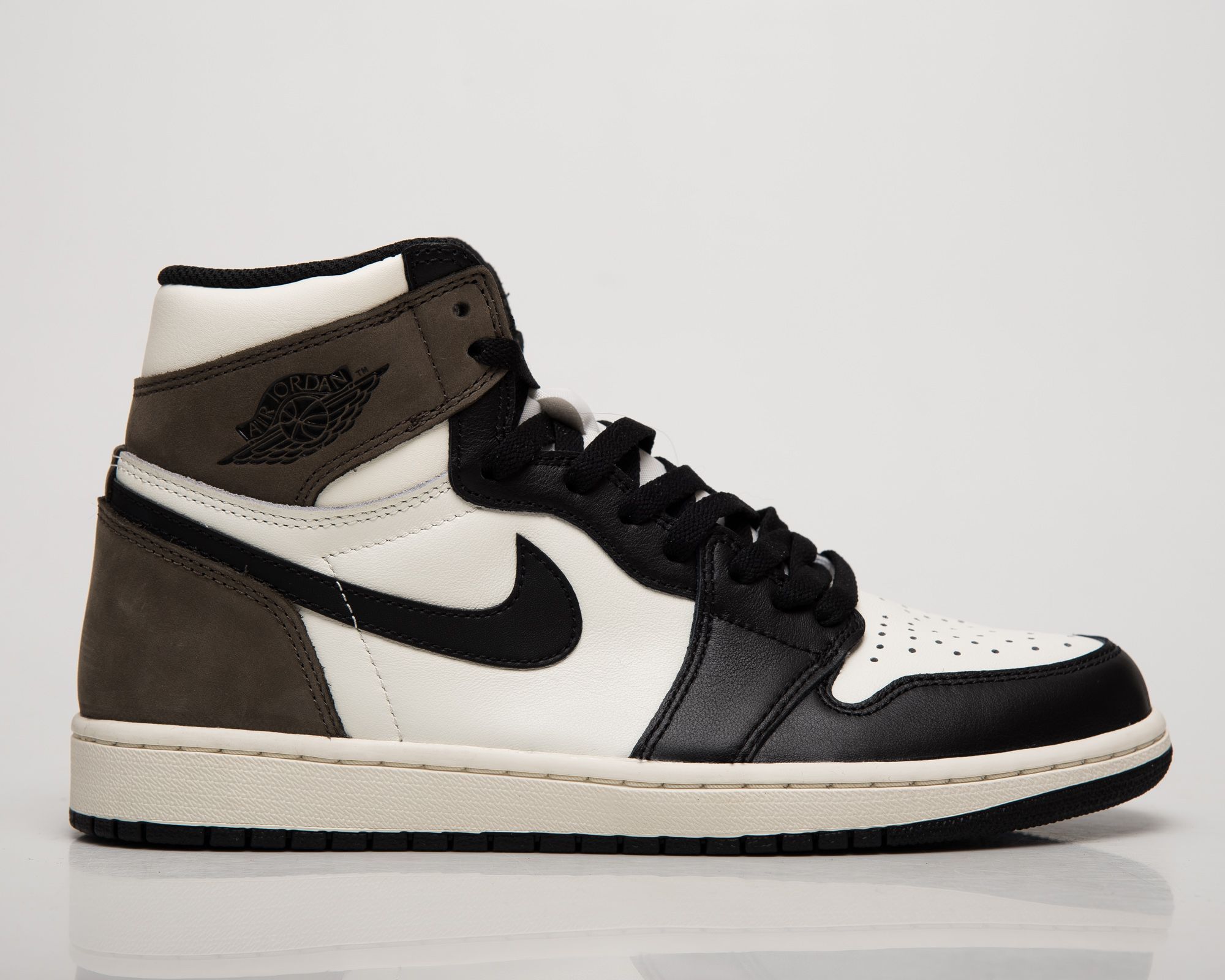 Air Jordan 1 Retro High OG Mocha | 555088-105 | Balta | Juoda | SIL