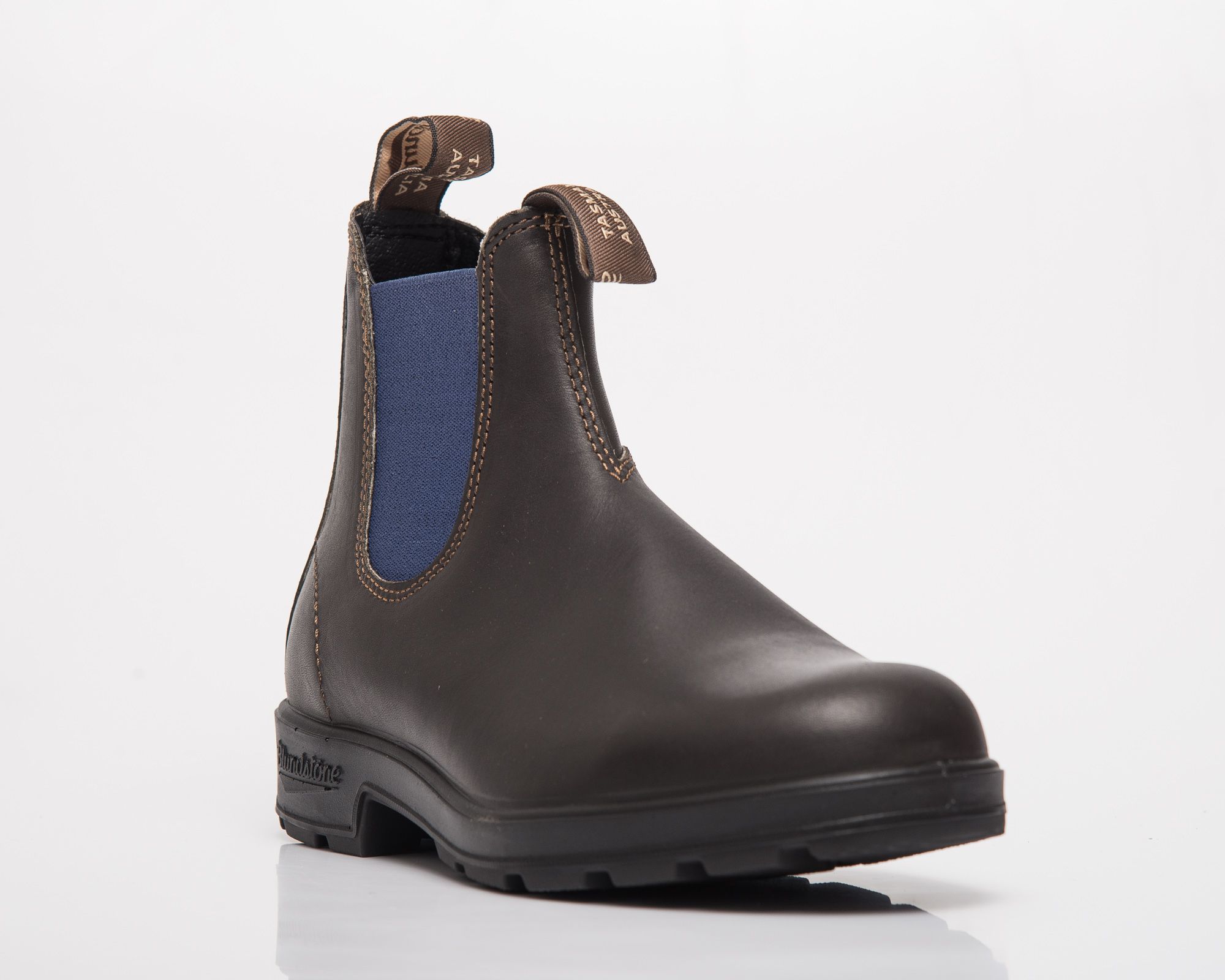 Blundstone 578 Unisex Original Leather Chelsea Brown Blue 578 BRWN Ruda SIL