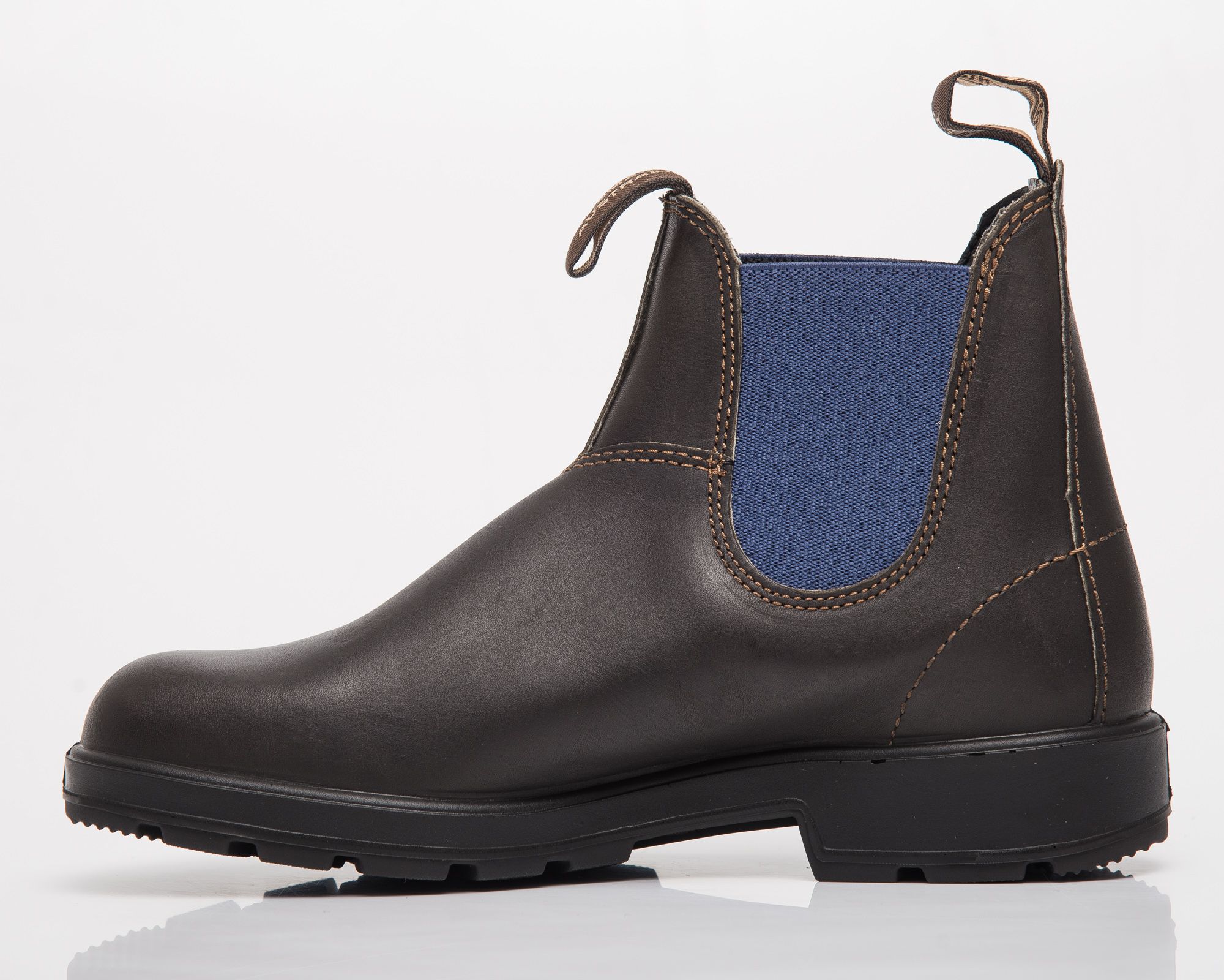 Blundstone 578 Unisex Original Leather Chelsea Brown Blue 578 BRWN Ruda SIL