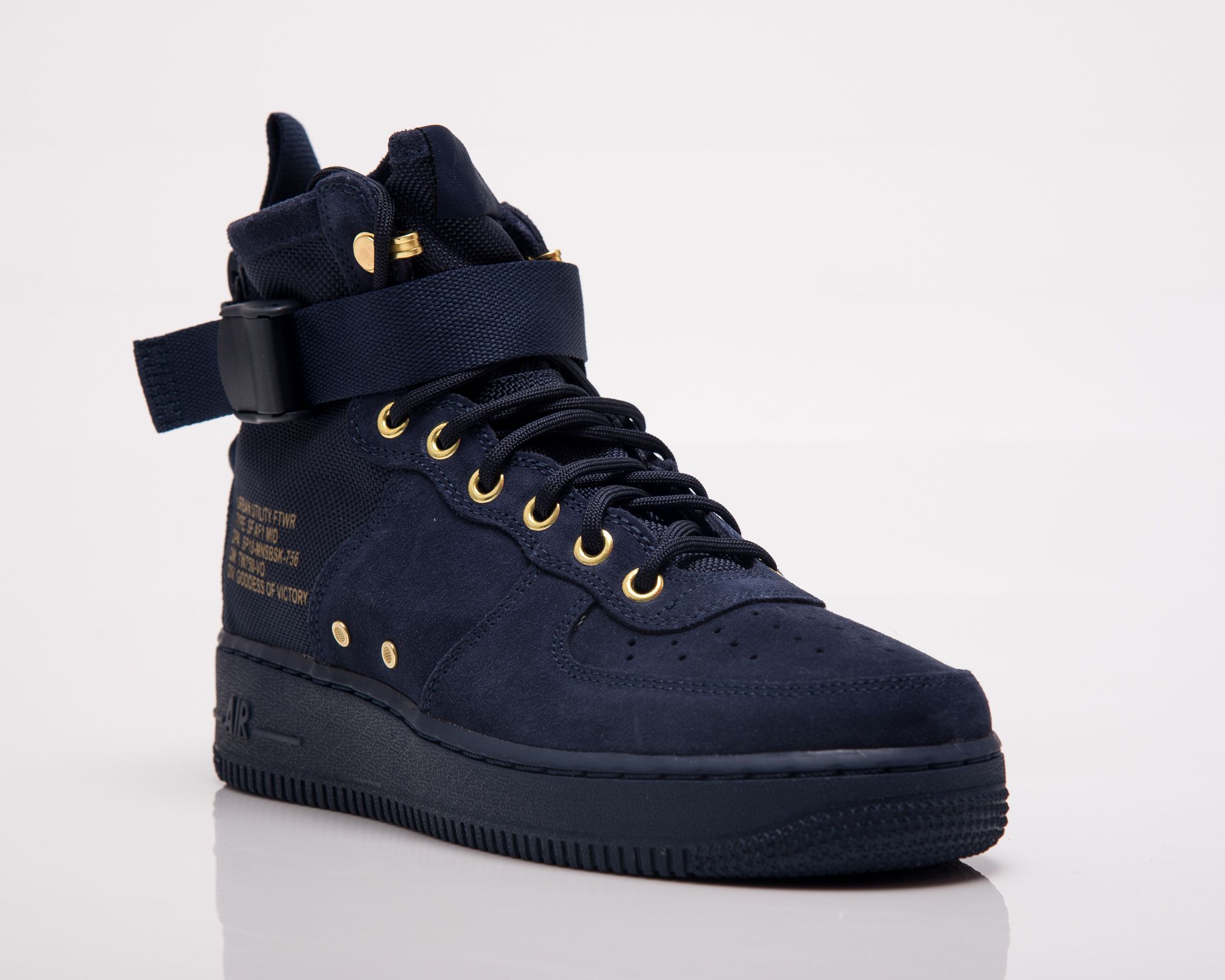 Sf air force 1 mid obsidian best sale