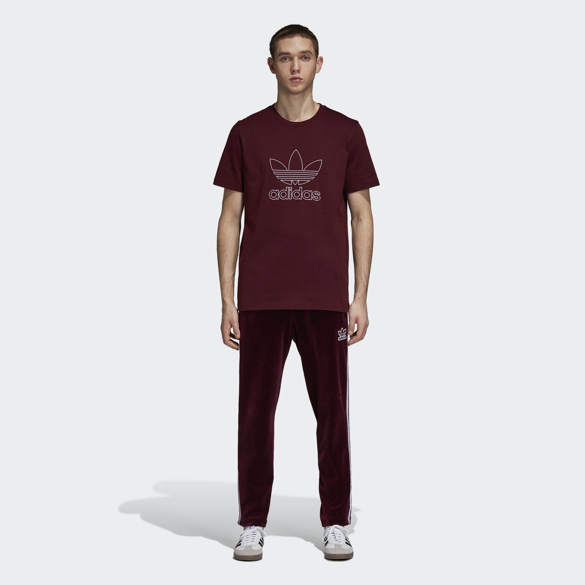 adidas Originals Velour BB Track Pants DH5784 SIL