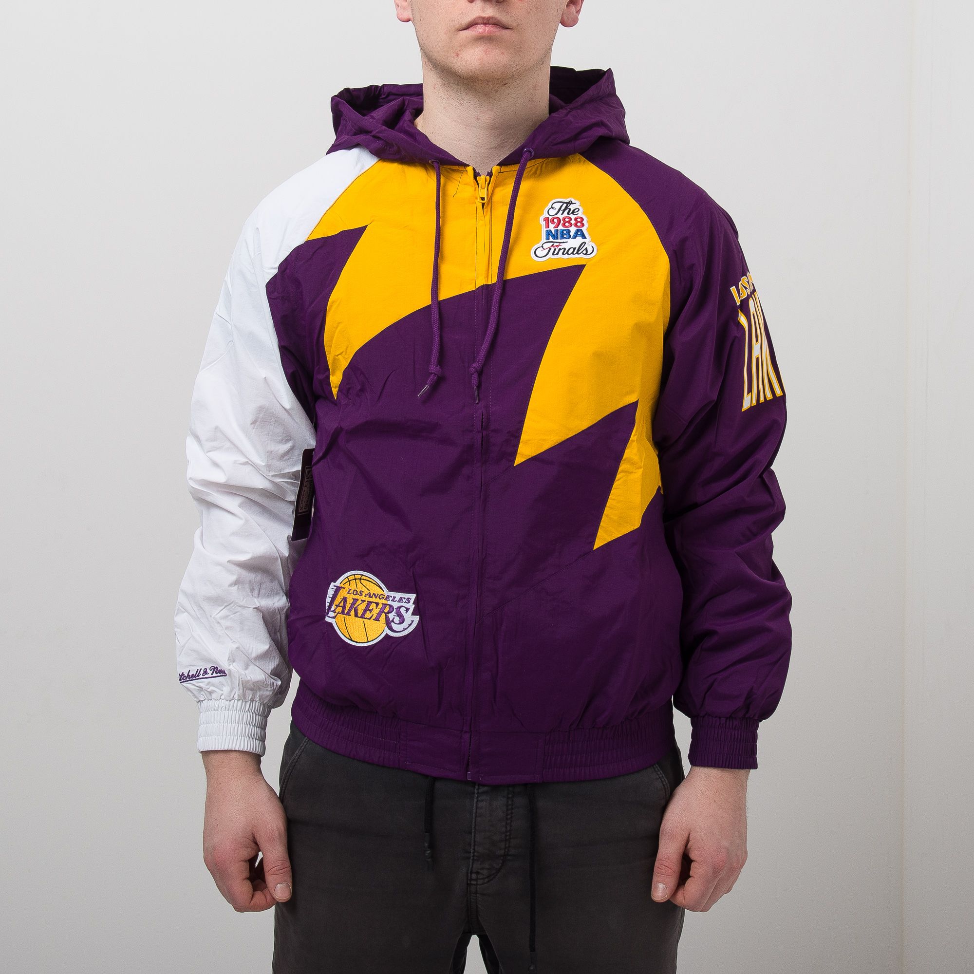 Lakers shark tooth jacket top