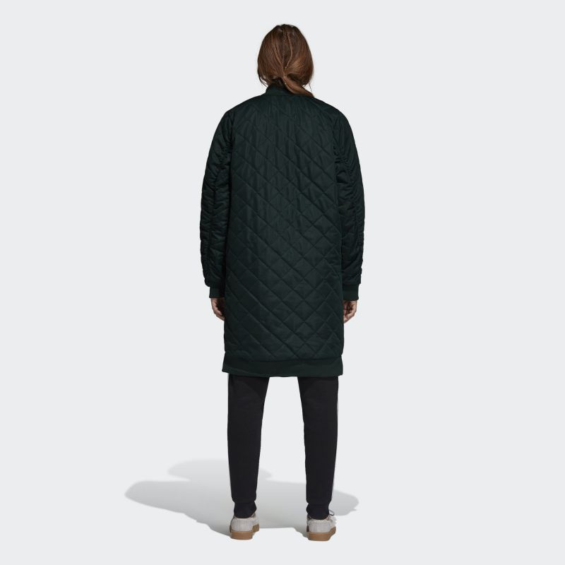 adidas Originals Wmns Long Bomber Jacket DH4592 SIL