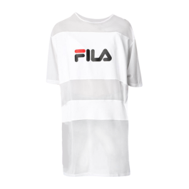 Fila Wmns Emily Tee suknel 682110 002 Balta Juoda SIL