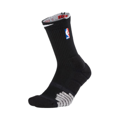 Kojinės Vaikams Nike NBA Grip Quick Crew kojinės SX5991-010 Balta Juoda