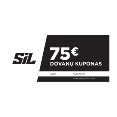 Dovanų Kuponai Vyrams Dovanų kuponas 75 Eur GIFT75