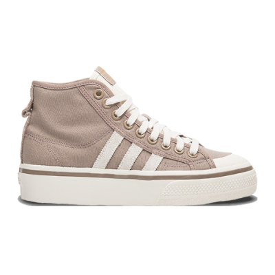 Laisvalaikio Batai Kolekcijos adidas Originals Wmns Nizza Platform Mid HQ6237 Ruda