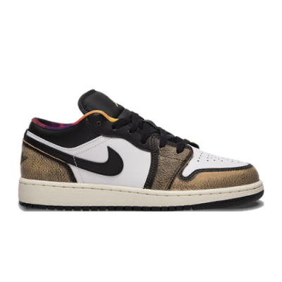 Laisvalaikio Batai Vaikams Air Jordan 1 Low Wear-Away GS DQ8421-001 Balta