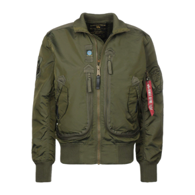 Striukės Alpha Industries Alpha Industries Engine striukė 103101-257 Žalias