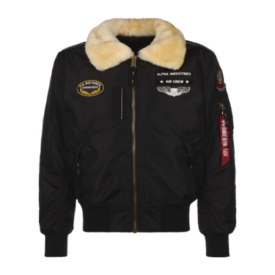 Striukės Alpha Industries Alpha Industries Injector III Air Force striukė 198113-03 Juoda