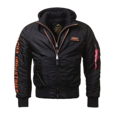 Striukės Alpha Industries Alpha Industries MA-1 striukė 133104-241 Juoda