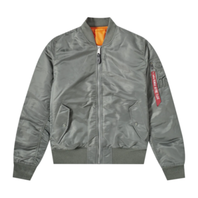 Striukės Alpha Industries Alpha Industries MA-1 dvipusė striukė 100101-432 Žalias