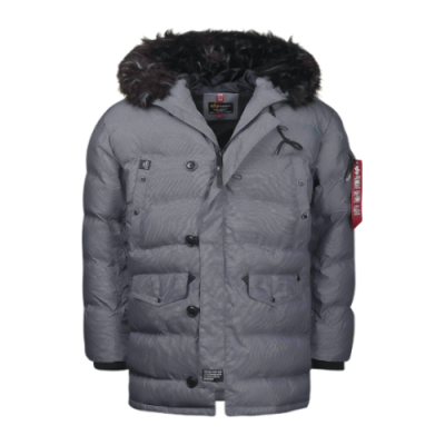 Striukės Alpha Industries Alpha Industries N3B Puffer striukė 118122-05 Pilka