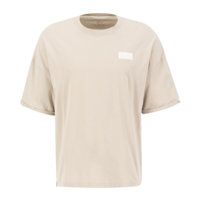 Marškinėliai Alpha Industries Alpha Industries Organics OS Roll-Up laisvalaikio marškinėliai 118532-627 Rusvai Gelsvas