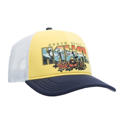 Kepurės Moterims American Needle Hawaii Riptide Valin AN kepurė SMU706A-HW-YLL Geltona Mėlyna