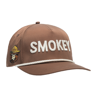 Kepurės Moterims American Needle Smokey Bear Traveler Side AN kepurė SMU734A-SBR-BRW Ruda