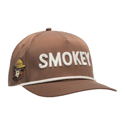 Kepurės American Needle American Needle Smokey Bear Traveler Side AN kepurė SMU734A-SBR-BRW Ruda