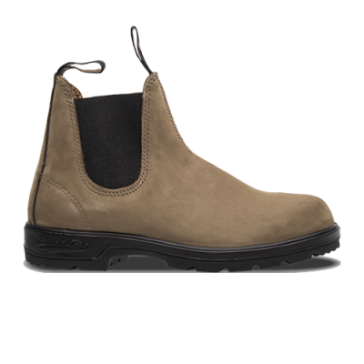 Sezoniniai Batai Blundstone Blundstone 1941 Unisex Classic Chelsea Stone Nubuck 1941-BRWN Pilka Ruda