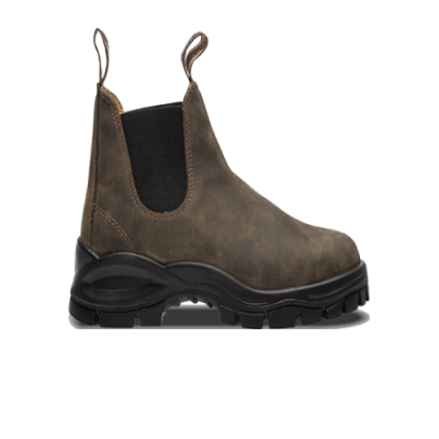 Sezoniniai Batai Blundstone Blundstone 2239 Unisex Lug Chelsea Premium Leather Rustic Brown 2239-BRWN Ruda