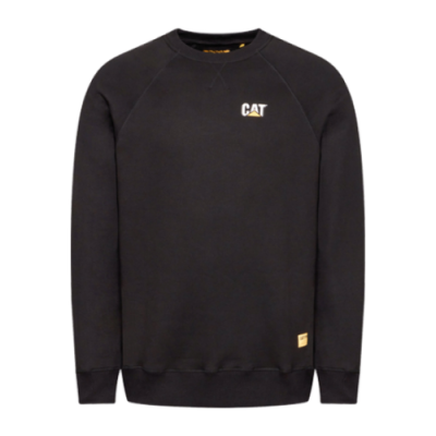 Džemperiai Cat CAT Classic Crewneck džemperis 2910517-BLCK Juoda