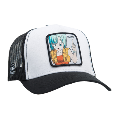 Kepurės Capslab CapsLab Dragon Ball Z Bulma Trucker kepurė CLDBZ1-BUL3 Balta Juoda