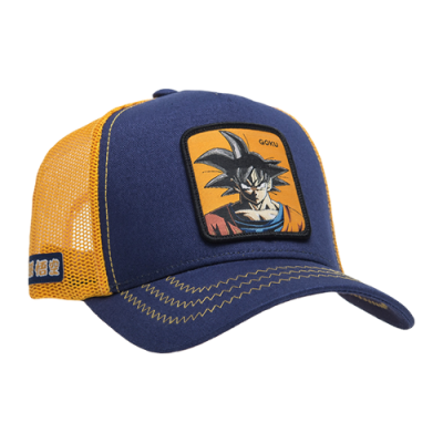 Kepurės Capslab CapsLab Dragon Ball Z Goku Trucker kepurė CLDBZ1-GOK Mėlyna