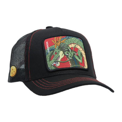 Kepurės Capslab CapsLab Dragon Ball Shenron Trucker kepurė CLDBZ31-RON3 Juoda