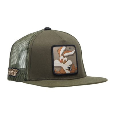 Kepurės Capslab CapsLab Looney Tunes Wilee Trucker kepurė CLLOO71CASF-WI4 Žalias