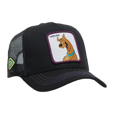 Kepurės Capslab CapsLab Scooby-Doo HeeHee Trucker kepurė CLSD11-HEE2 Juoda