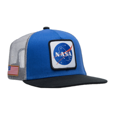 Kepurės Vyrams CapsLab Space Mission NASA Trucker Snapback kepurė CLNASA1-US1 Mėlyna