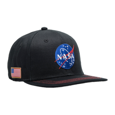 Kepurės Vyrams CapsLab Space Mission NASA Snapback kepurė CLNASA1-US2 Juoda