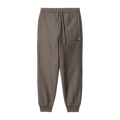 Kelnės Carhartt Carhartt WIP American Script kelnės I027042-1CRXX Ruda