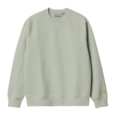 Džemperiai Carhartt Carhartt WIP Chase Crewneck džemperis I026383-1GUXX Žalias