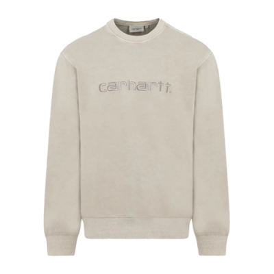 Džemperiai Carhartt Carhartt WIP Duster Crewneck džemperis I031788-0VZGD Rusvai Gelsvas
