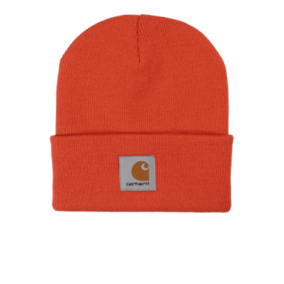Kepurės Vyrams Carhartt WIP Short Watch žieminė kepurė I017326-0NNXX Oranžinė