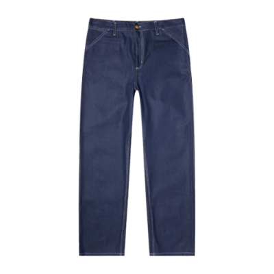 Kelnės Vyrams Carhartt WIP Simple džinsai I022947-0101 Mėlyna