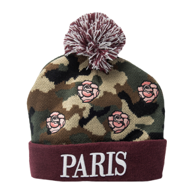 Kepurės Kepurės Cayler & Sons Le Parisien Pom Pom kepurė CAY-AW14BN1301 Raudona