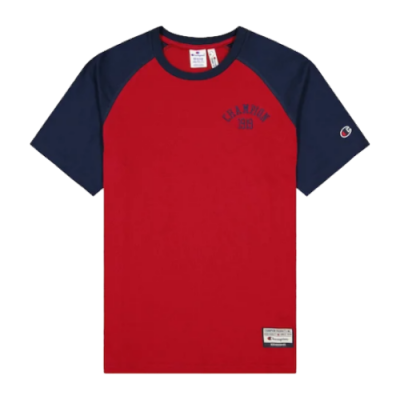 Marškinėliai Champion Champion Rochester SS laisvalaikio marškinėliai 216576-RS506 Raudona