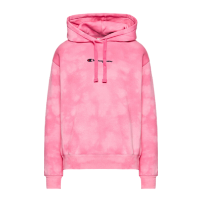 Džemperiai Moterims Champion Wmns Fashion Tie Dye Hoodie džemperis 114755-PL042 Rožinis