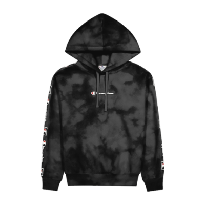 Džemperiai Moterims Champion Wmns Fashion Tie Dye Hoodie džemperis 114755-KL001 Juoda