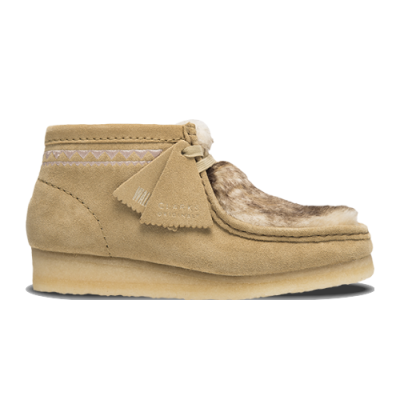 Sezoniniai Batai Clarks Clarks Originals Wmns Wallabee Boot 26168744 Rusvai Gelsvas