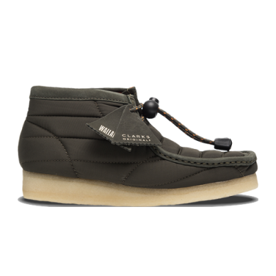 Sezoniniai Batai Clarks Clarks Originals Wmns Wallabee Boot 26168760 Žalias