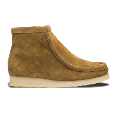 Sezoniniai Batai Clarks Clarks Wmns Wallabee Hi Tan Warmlined Suede 26169533 Ruda