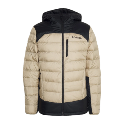 Striukės Vyrams Columbia Autumn Park Down Hooded striukė XM1506-271 Rusvai Gelsvas
