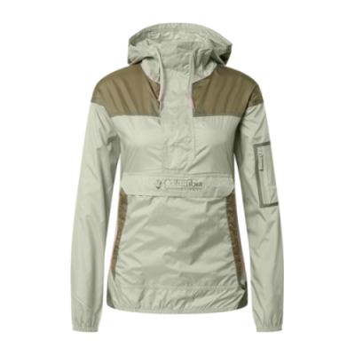 Striukės Kolekcijos Columbia Wmns Flash Challenger Windbreaker plona striukė WP7449-348 Žalias