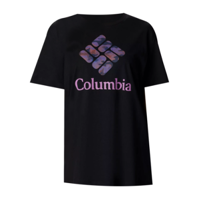 Marškinėliai Moterims Columbia Wmns Park Relaxed laisvalaikio marškinėliai EL2373-012 Juoda