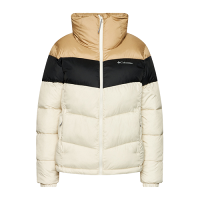 Striukės Moterims Columbia Wmns Puffect Color Blocked striukė WL9725-191 Balta