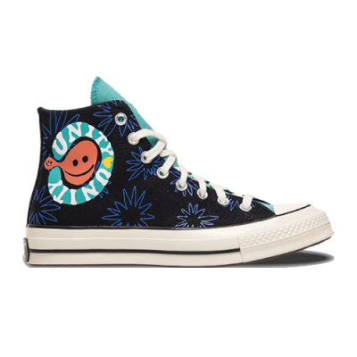 Laisvalaikio Batai Kolekcijos Converse Chuck Taylor All Star '70 High Sunny Flower Unity 172824C Juoda