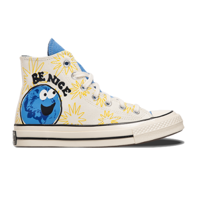 Laisvalaikio Batai Kolekcijos Converse Chuck Taylor All Star '70 High Sunny Flower Be Nice 172863C Rusvai Gelsvas