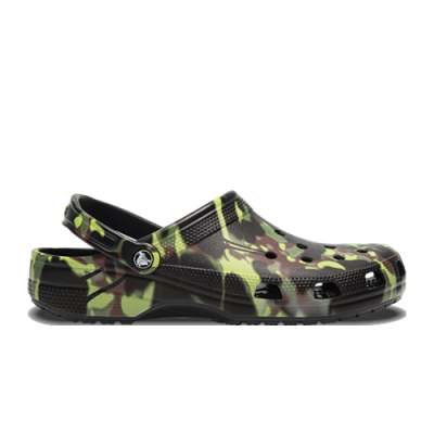 Sandalai Moterims Crocs Unisex Classic Spray Camo 208261-001 Juoda